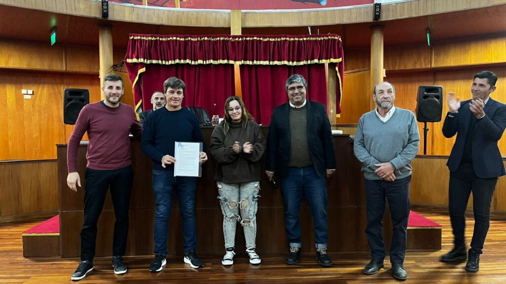 Reconocimiento a Cristian «Tanqui» Fernández